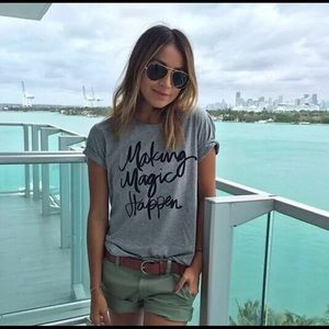 💥LAST ONE sz L💥Making Magic Happen t-shirt NWOT